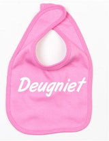 Slabbetje Deugniet Donker Roze