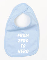 Slabbetje From Zero To Hero Licht Blauw