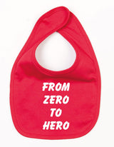 Slabbetje From Zero To Hero Rood