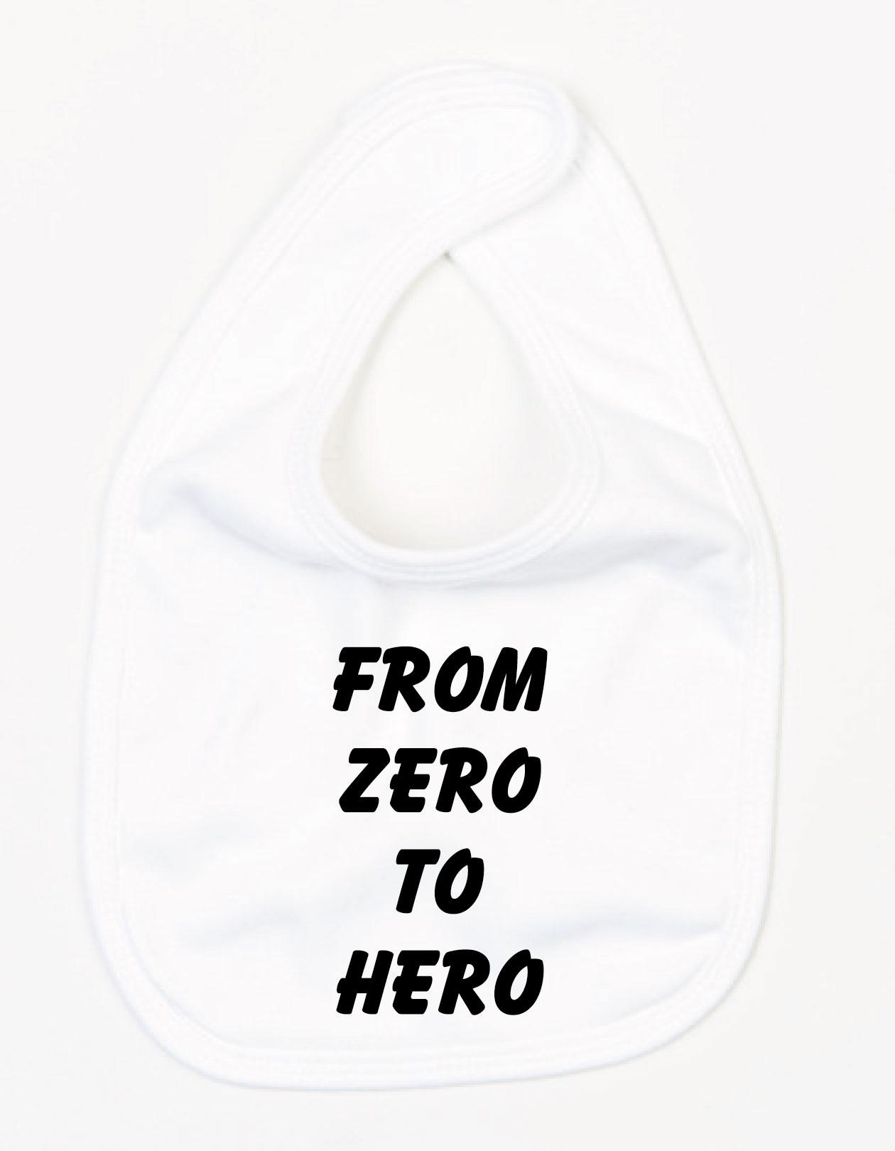 Slabbetje From Zero To Hero Wit
