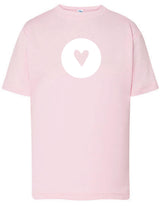 T-Shirt Heart Roze