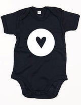 Rompertje Heart 1 Zwart