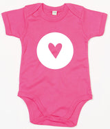 Rompertje Heart 1 Fuchsia