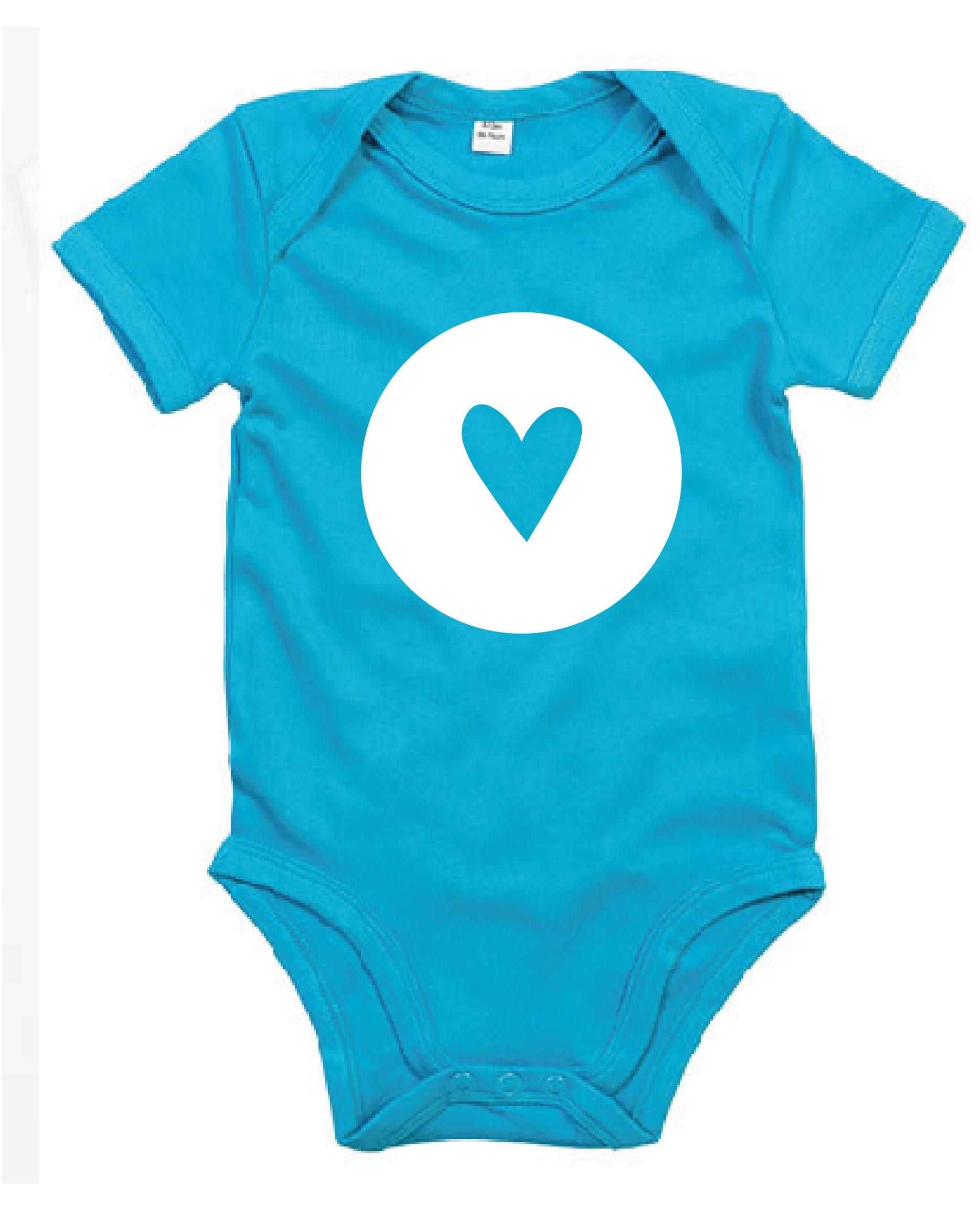 Rompertje Heart 1 Surf Blue
