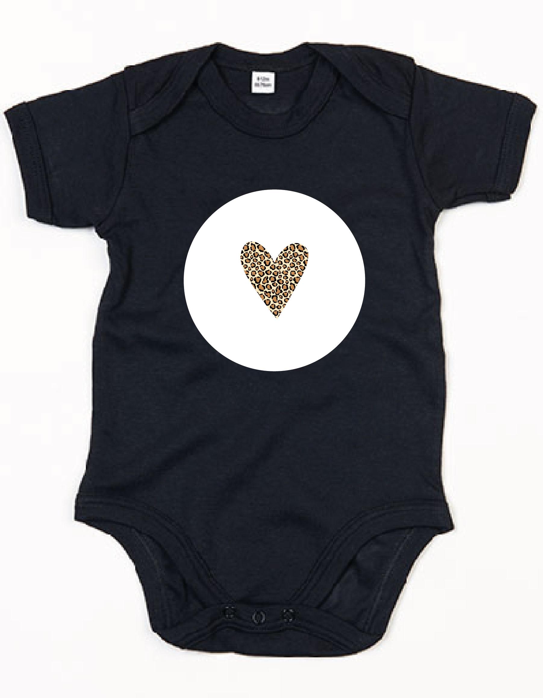 Rompertje Heart 2 Zwart