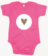 Rompertje Heart 2 Fuchsia
