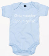 Rompertje Klein Wonder Groot Geluk Dusty Blue