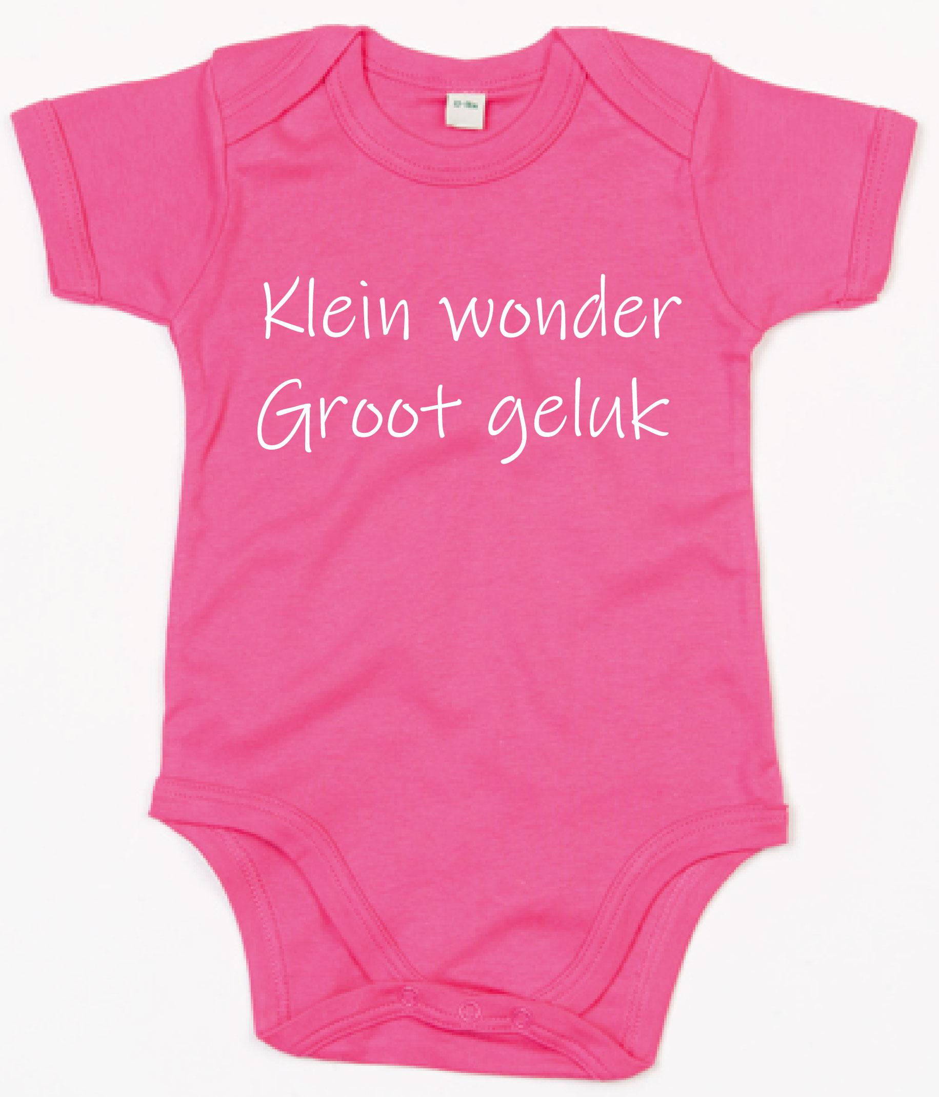 Rompertje Klein Wonder Groot Geluk Fuchsia