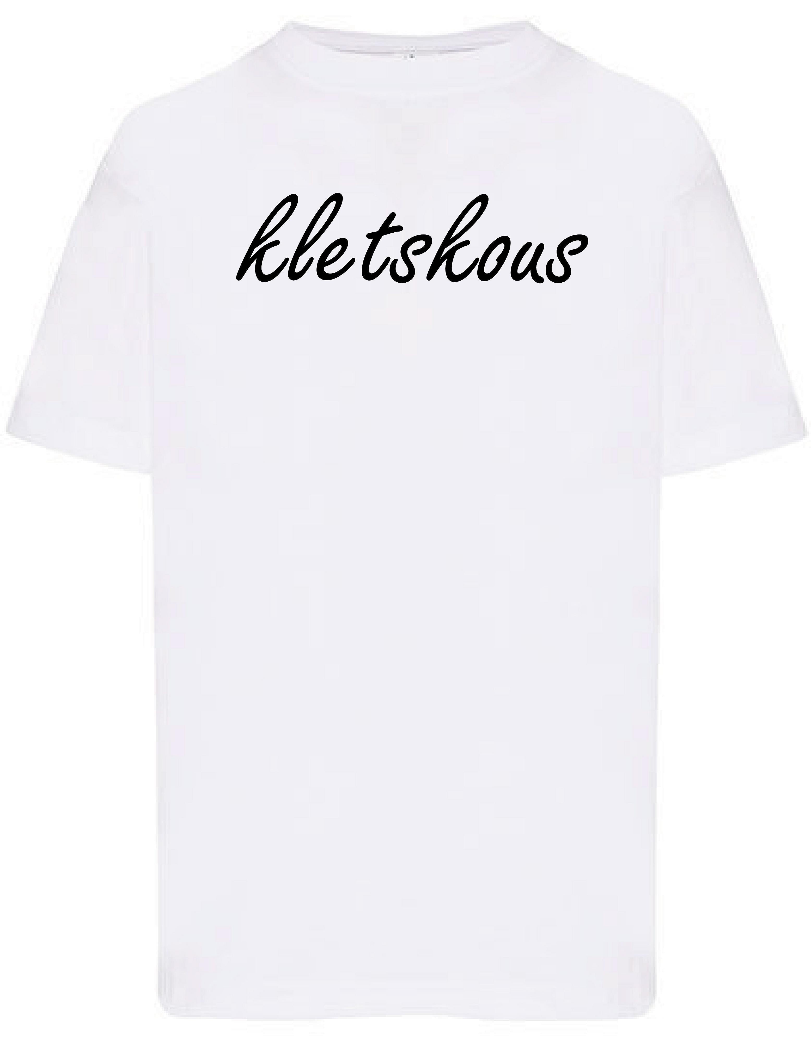 T-Shirt Kletskous Wit