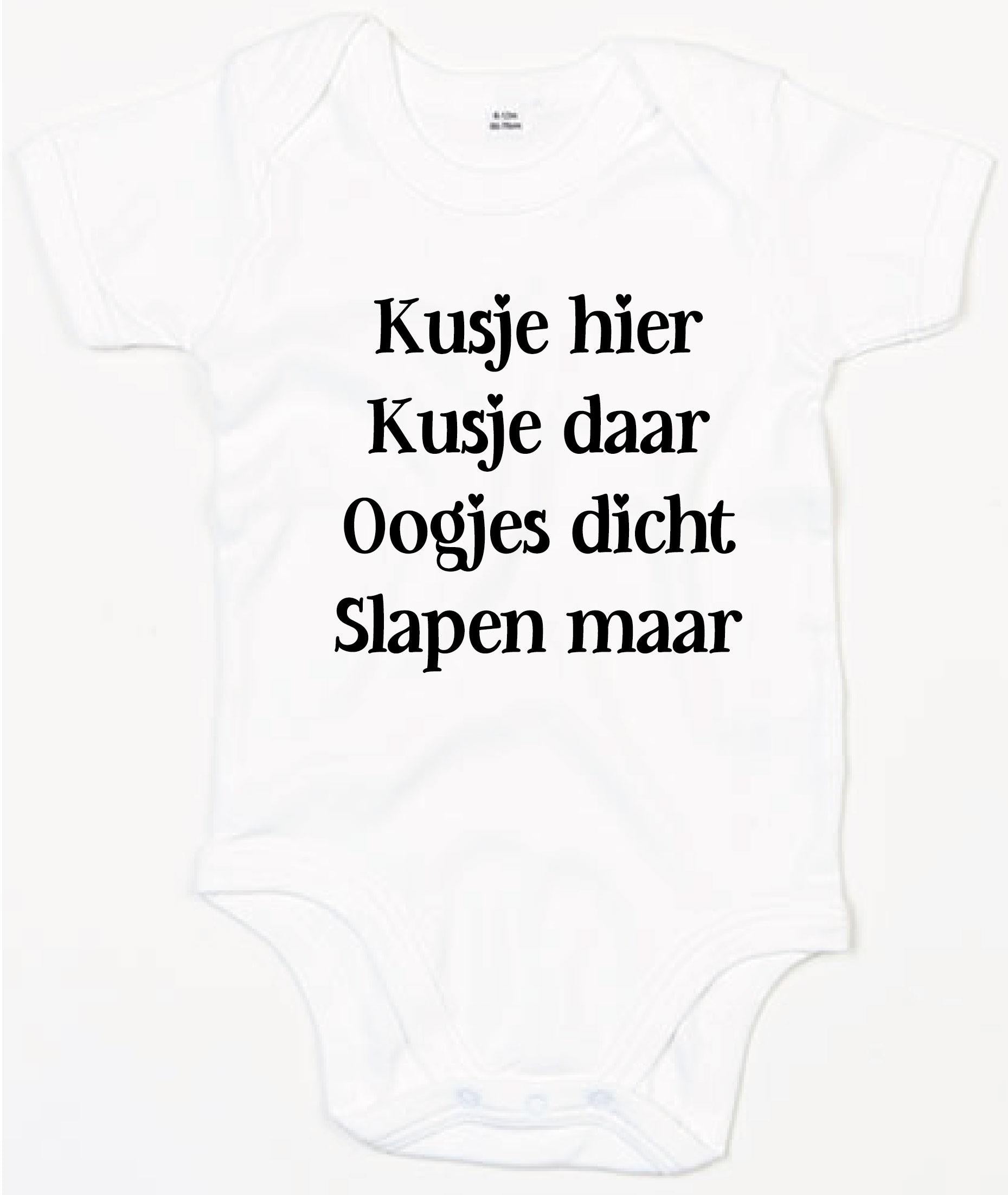 Rompertje Kusje Hier Kusje Daar Wit