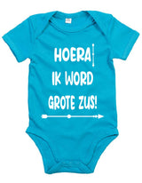 Rompertje Hoera Grote Zus Surf Blue