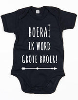 Rompertje Hoera Grote Broer Zwart