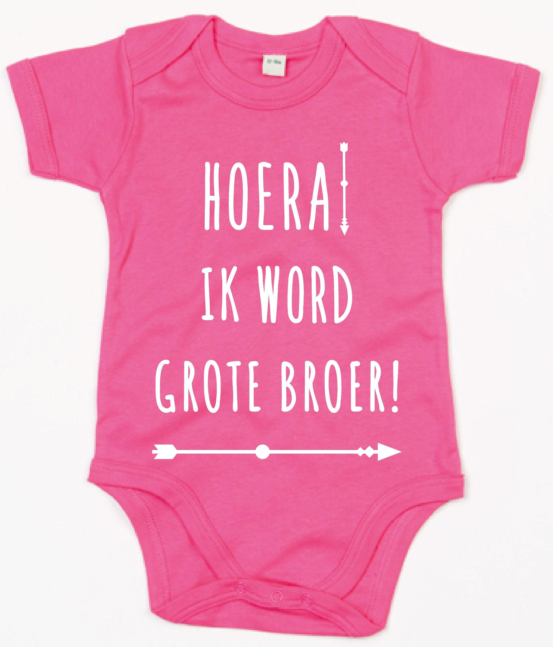 Rompertje Hoera Grote Broer Fuchsia