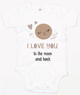 Rompertje Moon Print Wit
