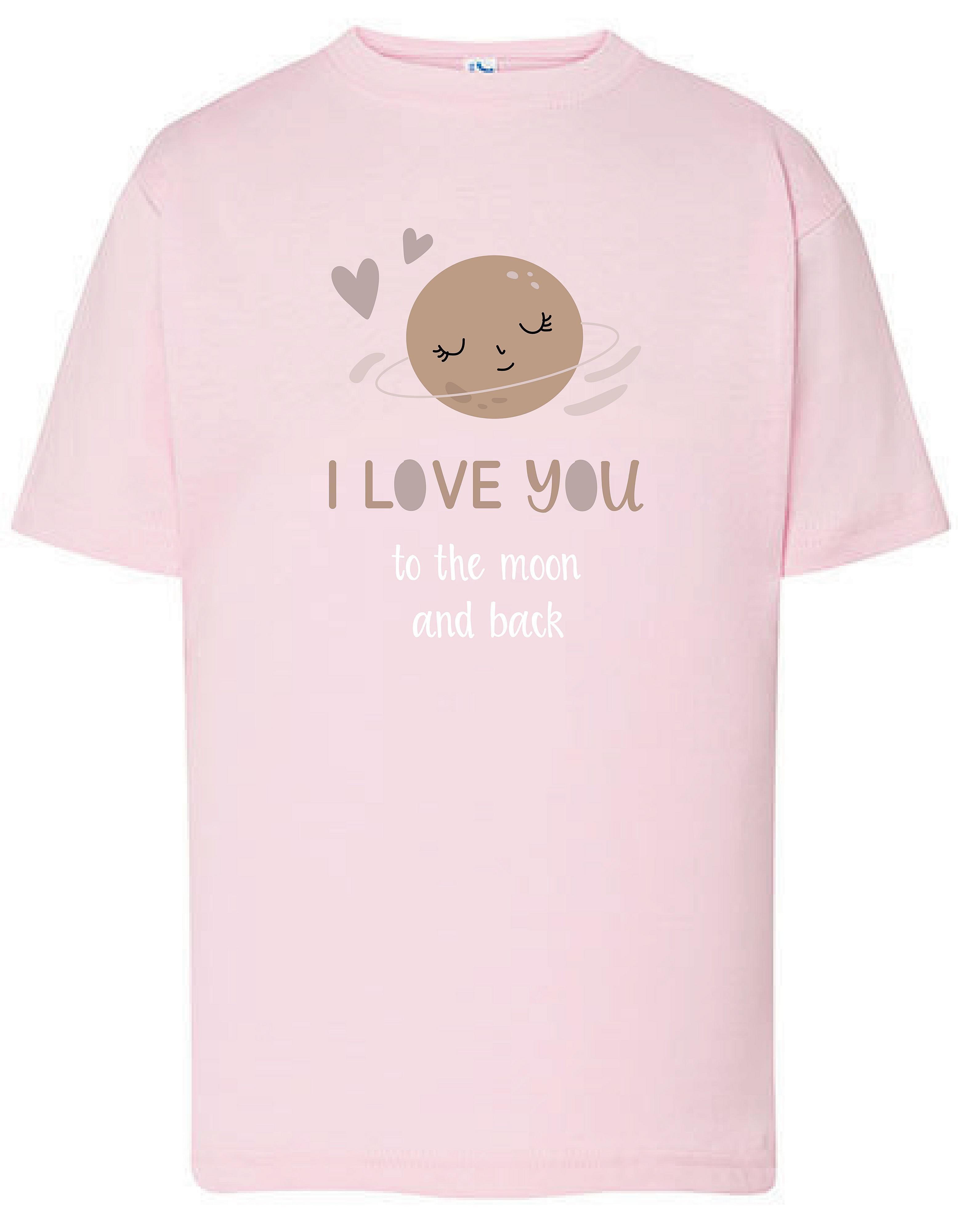 T-Shirts Moon Roze