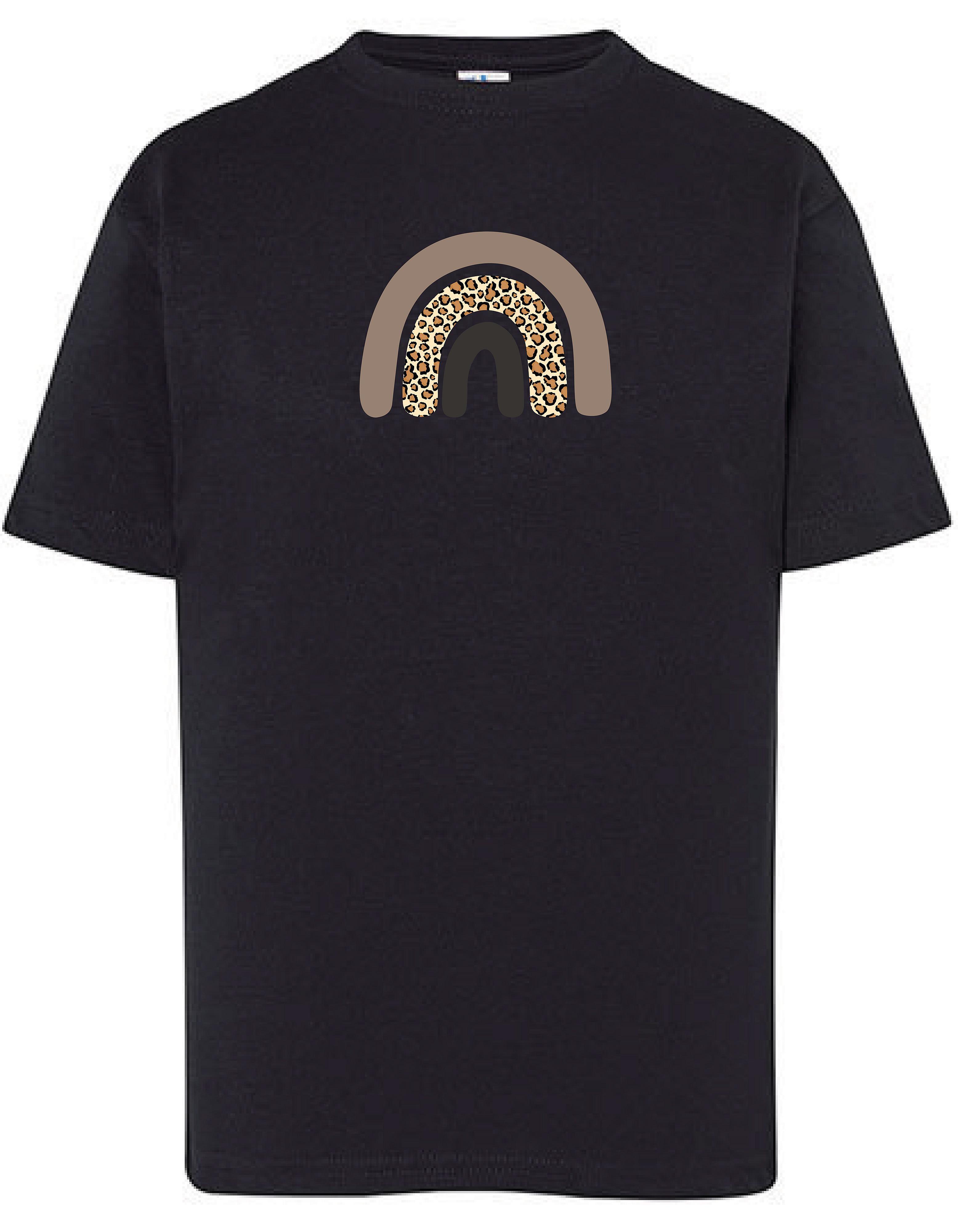T-Shirts Rainbow Zwart