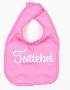 Slabbetje Tuttebel Donker Roze