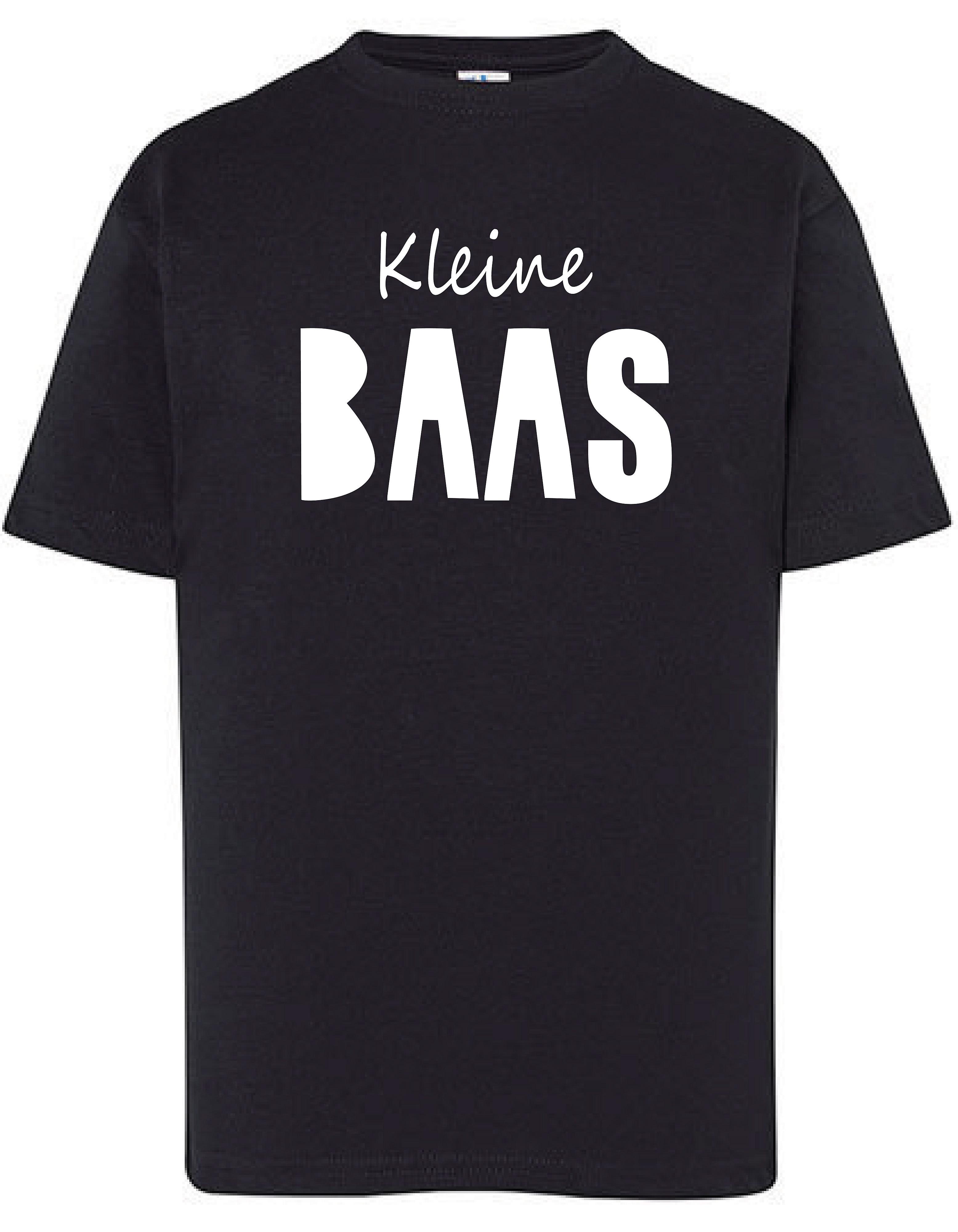 T-Shirts Kleine Baas Zwart