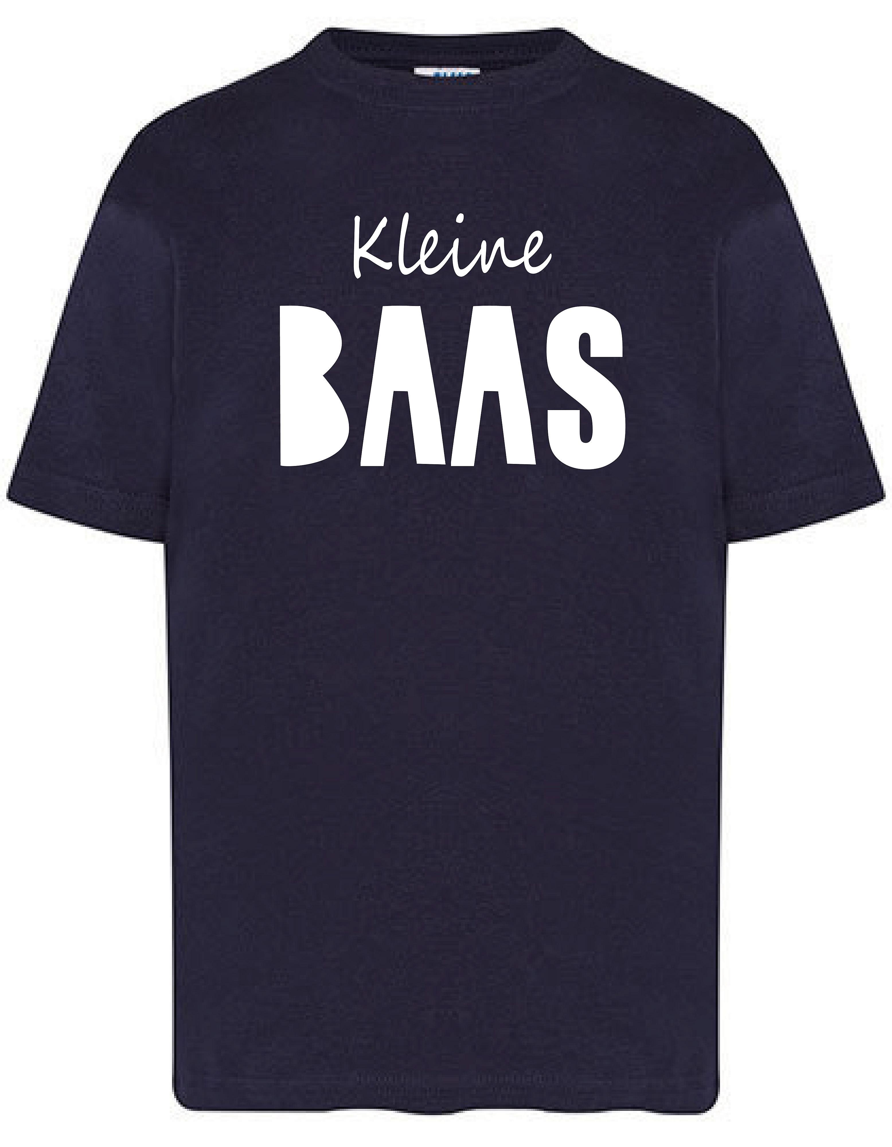 T-Shirts Kleine Baas Blauw