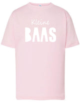 T-Shirts Kleine Baas Roze