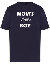 T-Shirts Mom's Little Boy Blauw
