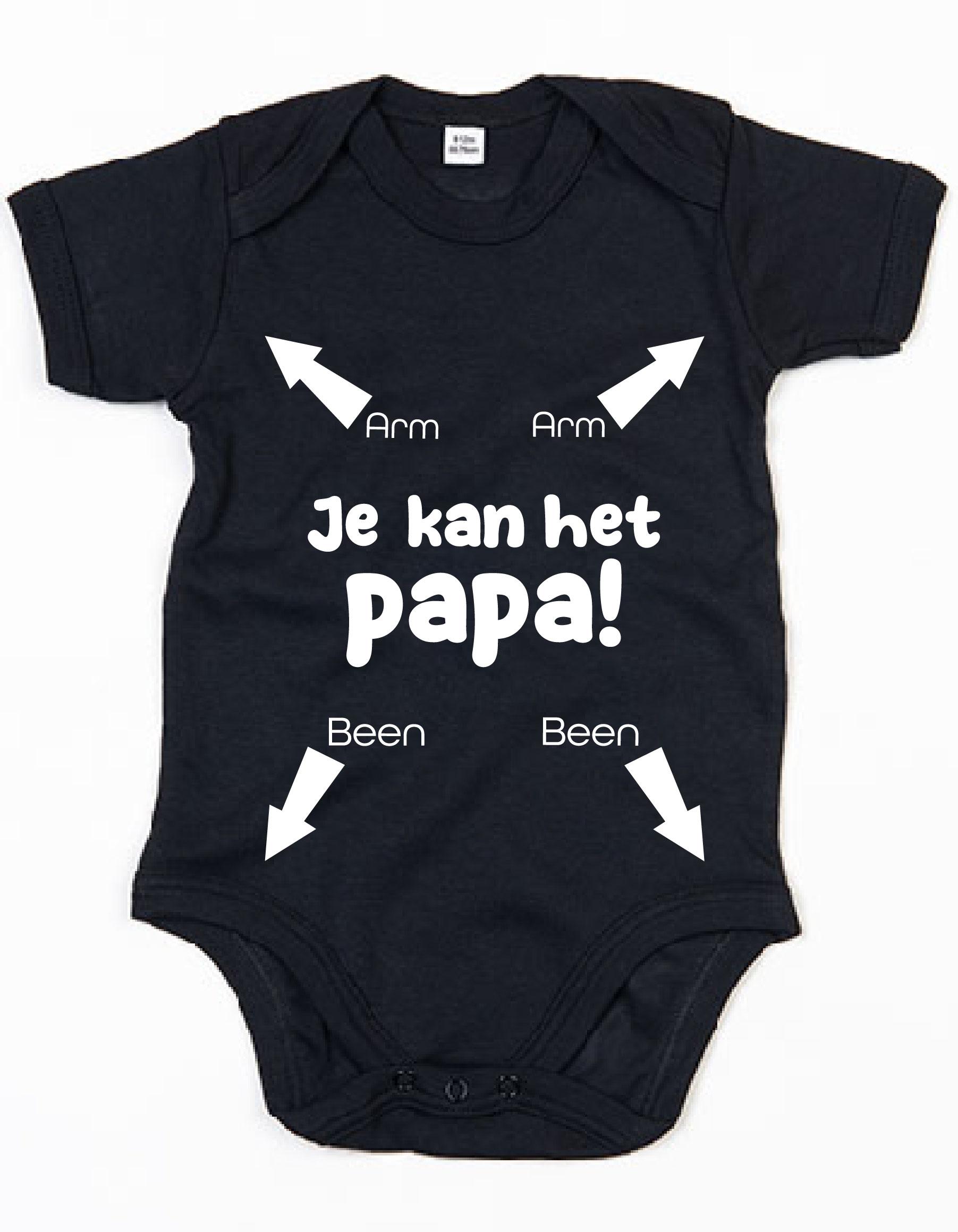 Rompertje Papa Je Kan Het Zwart