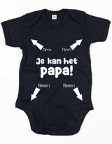 Rompertje Papa Je Kan Het Zwart