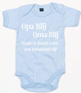 Rompertje Opa Blij Oma Blij Dusty Blue