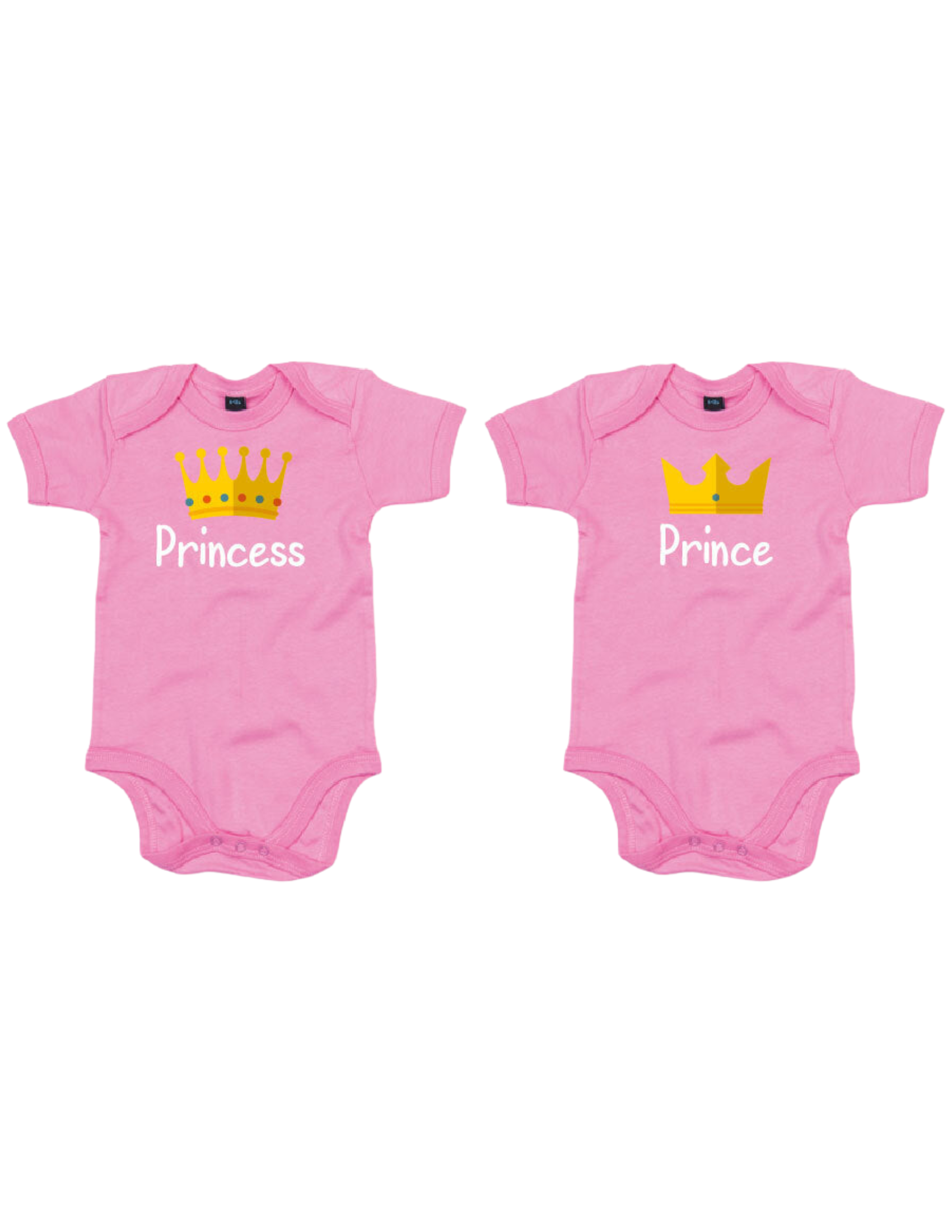 Rompertjes - Prince & Princess Bubble Gum Pink