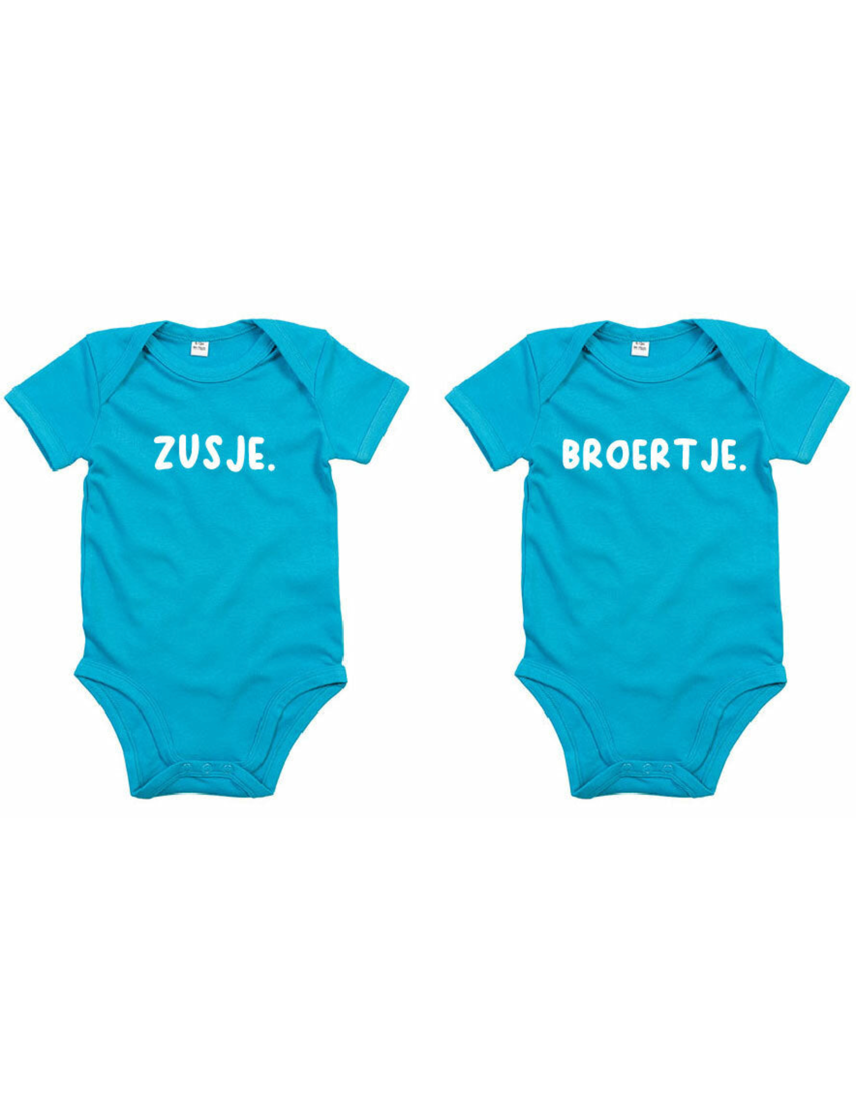 Rompertjes - Zusje & Broertje Surf Blue