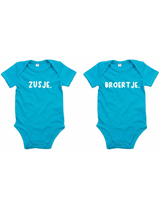 Rompertjes - Zusje & Broertje Surf Blue