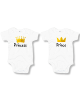 Rompertjes - Prince & Princess Wit