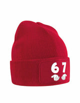 Beanie - Six Seven Hands Red