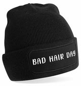 Beanie - Bad hair day Black