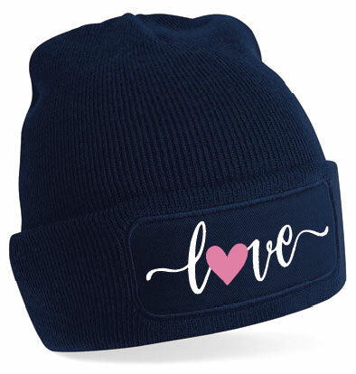 Beanie - Love 2 Navy