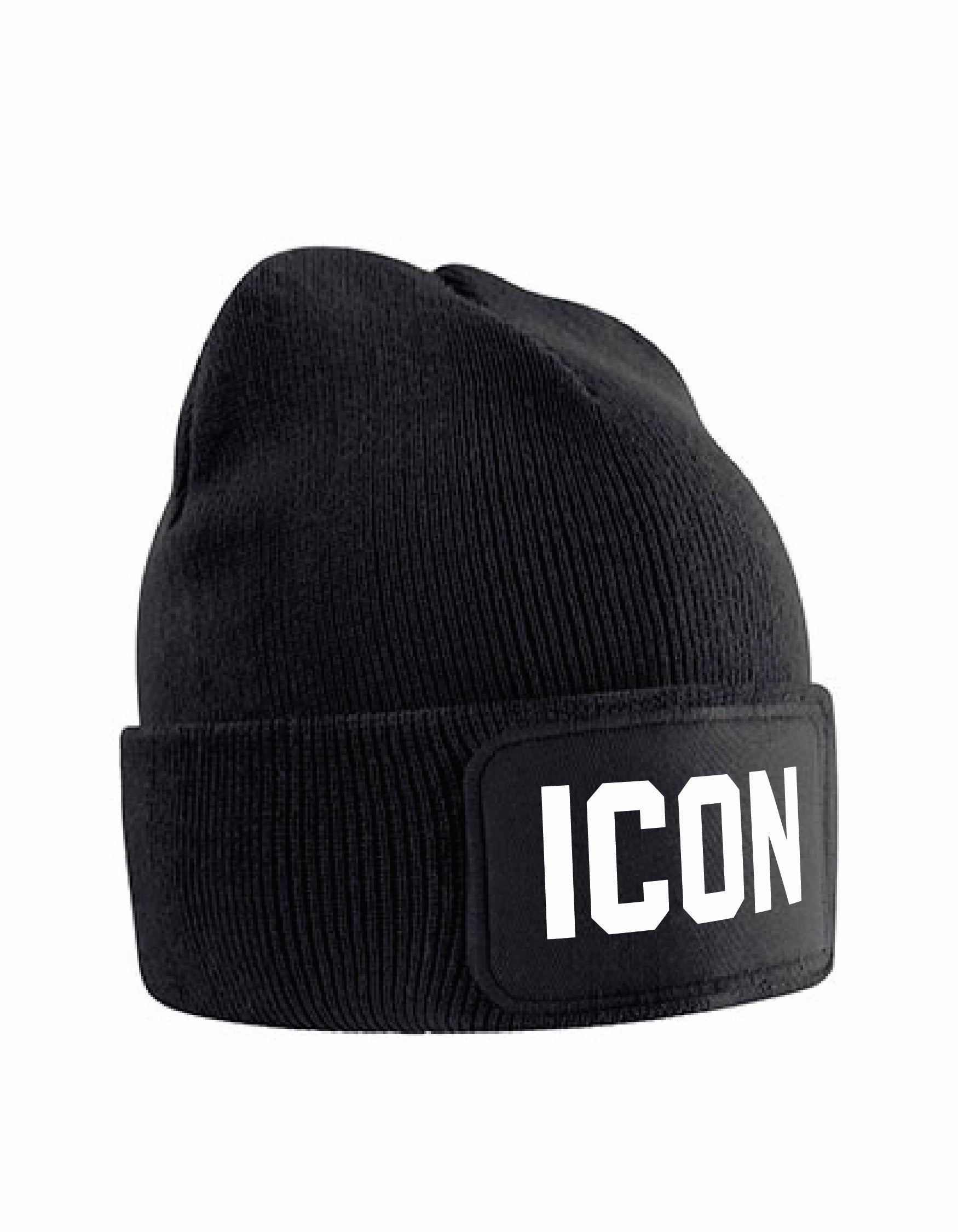 Kids Beanie - ICON Black