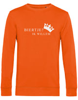 Sweater Biertje Oranje - Wit