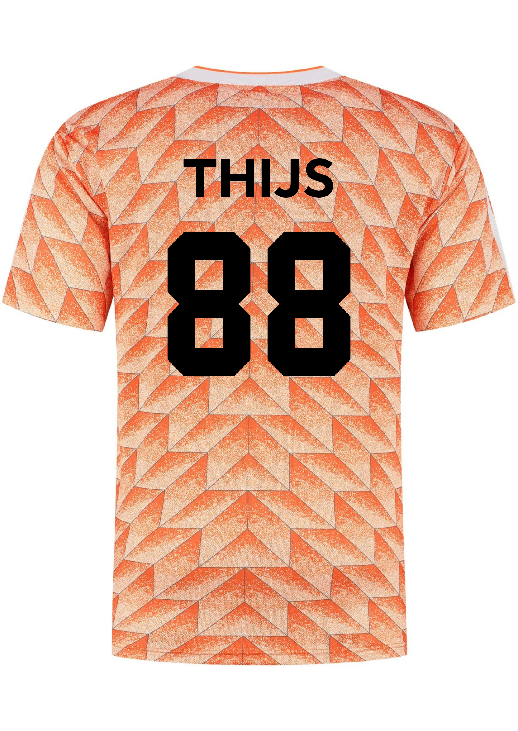 EK '88 Retro Voetbalshirt - GEPERSONALISEERD