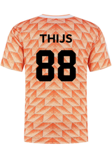 EK '88 Retro Voetbalshirt - GEPERSONALISEERD
