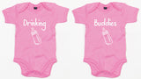 Rompertjes - Drinking Buddies Bubble Gum Pink