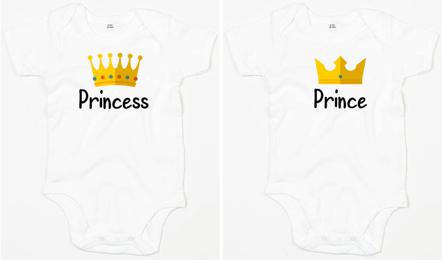 Rompertjes - Prince & Princess Wit