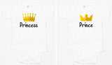 Rompertjes - Prince & Princess Wit