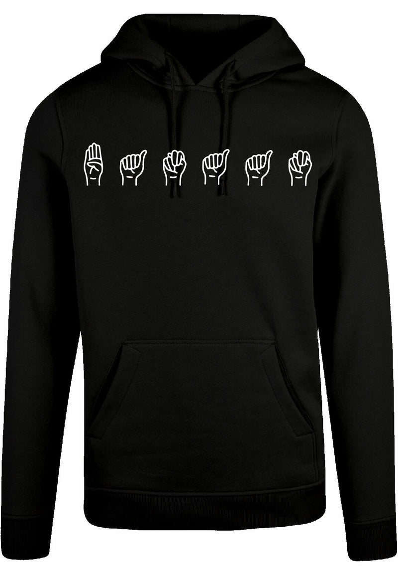 Hoodie - Gebarentaal; Banaan