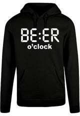 Hoodie - Beer O'Clock Black