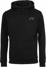 Hoodie - Hart in hart Black
