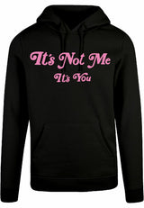 Hoodie - It's not me Black