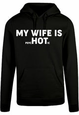 Hoodie - My wife is.. Black