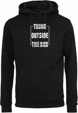 Hoodie - Outside the box Black