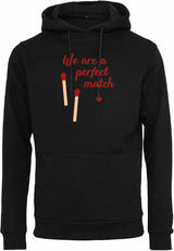 Hoodie - Perfect Match Black