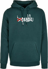 Hoodie - Imposible Bottle Green